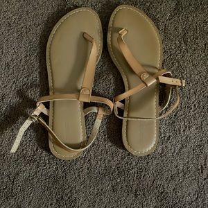 Brand new light brown sandals